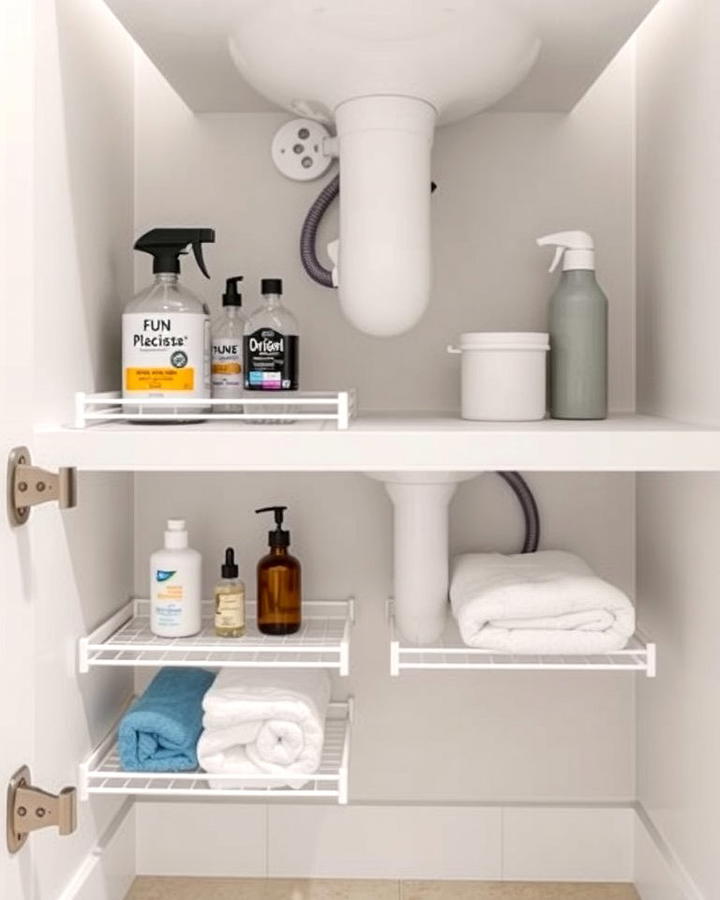 Under Sink Shelving Solutions