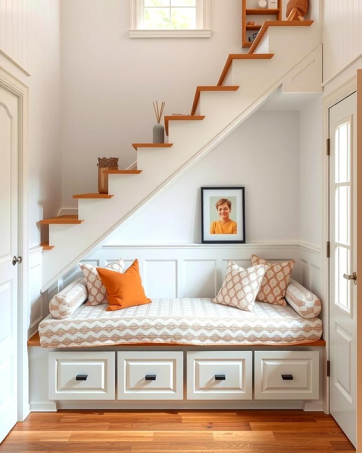 Under Stair Daybed Nook