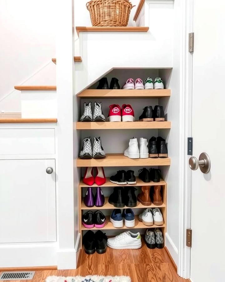 Under Stairs Shoe Storage