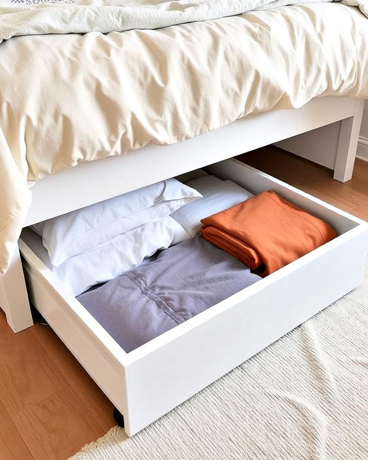 Under bed Storage Drawers Idea