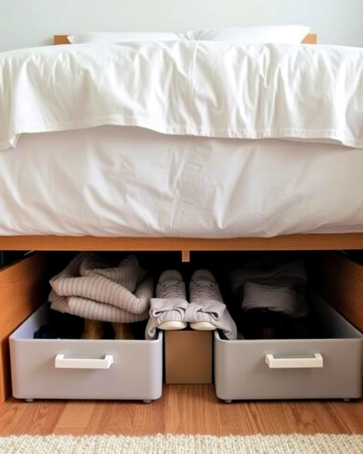 Under bed Storage Solution Idea