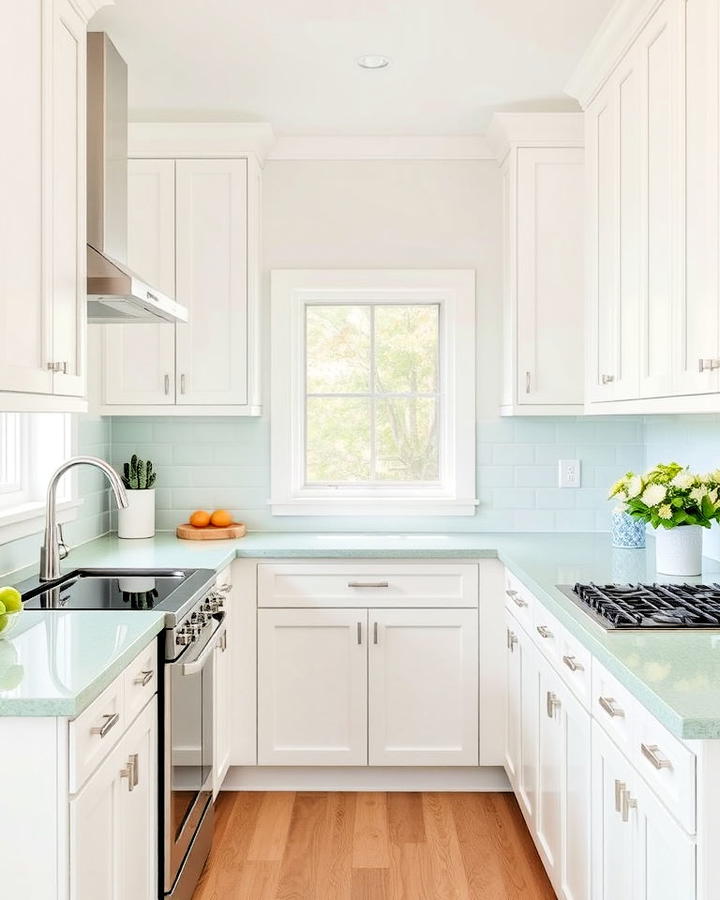 Unique Seafoam Green Countertop