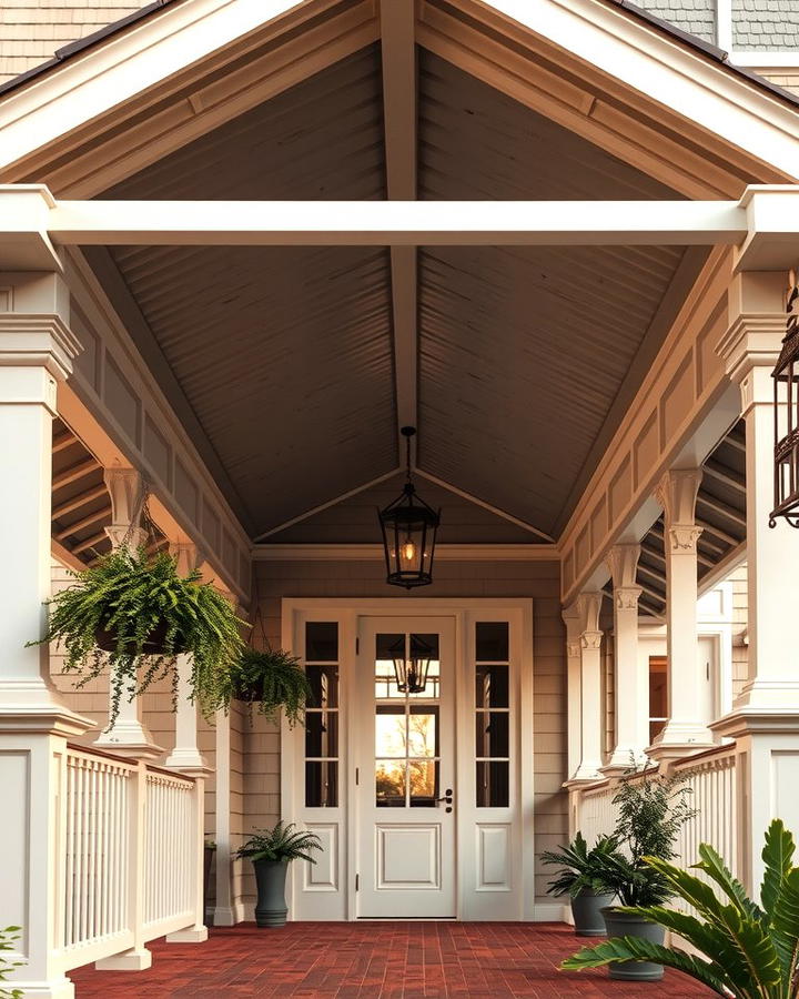 Unique Texture with Shingled Metal Roof