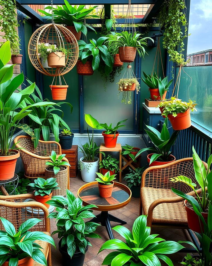 Urban Jungle Balcony