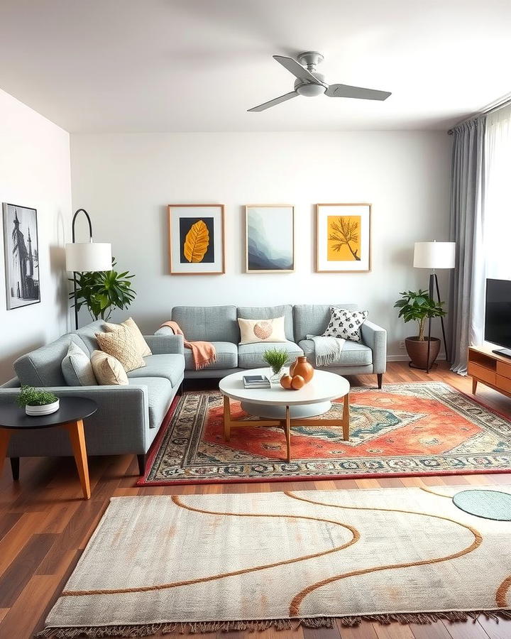 Use Area Rugs for Zoning