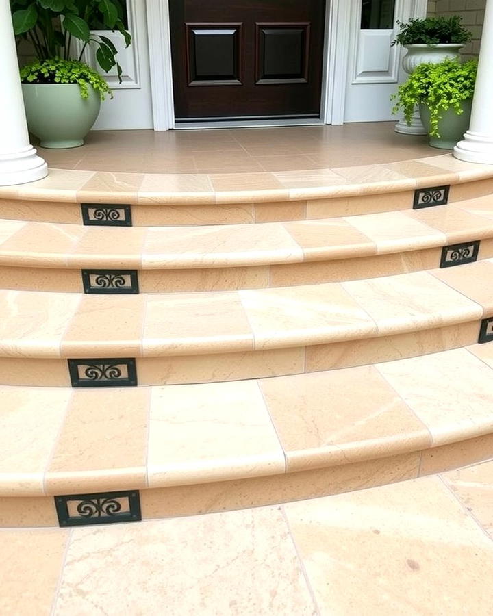 Use Decorative Step Edging