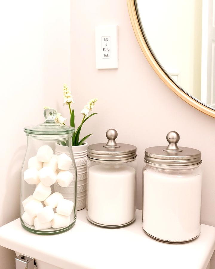 Use Decorative Storage Jars