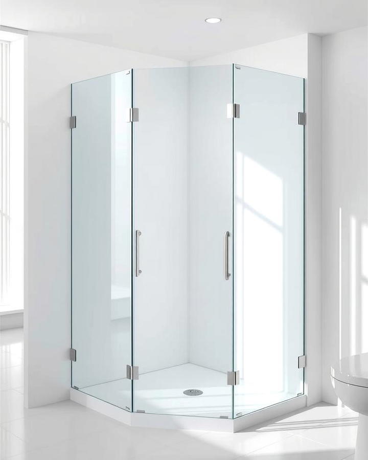 Use Transparent Shower Enclosures