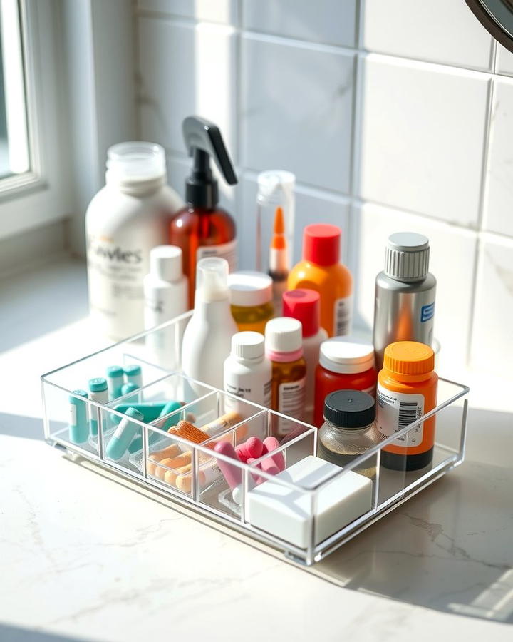 Use a Cosmetic Organizer