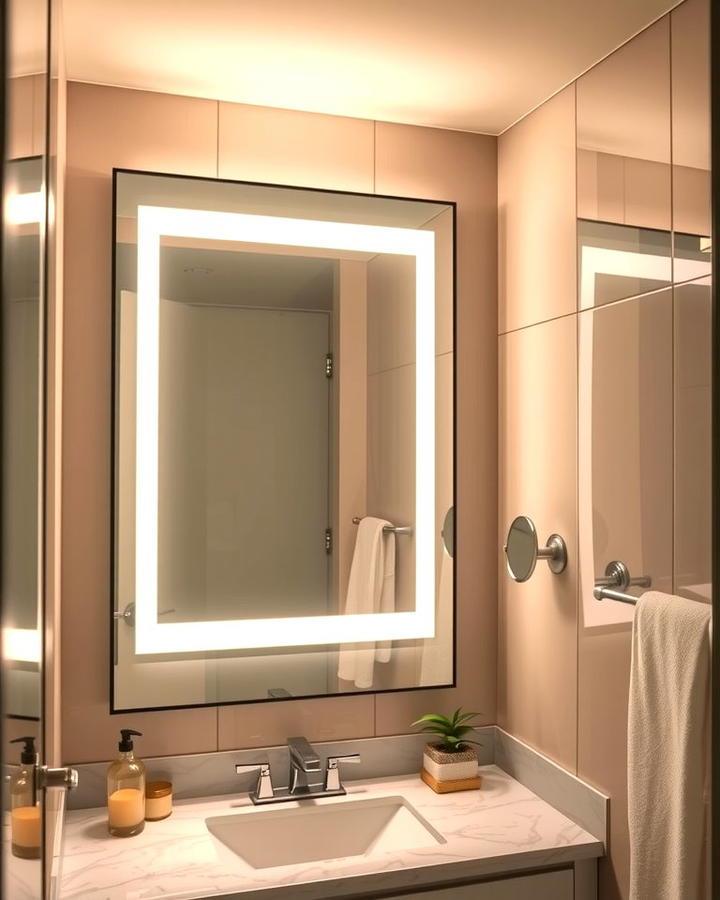 Use a Lighted Mirror