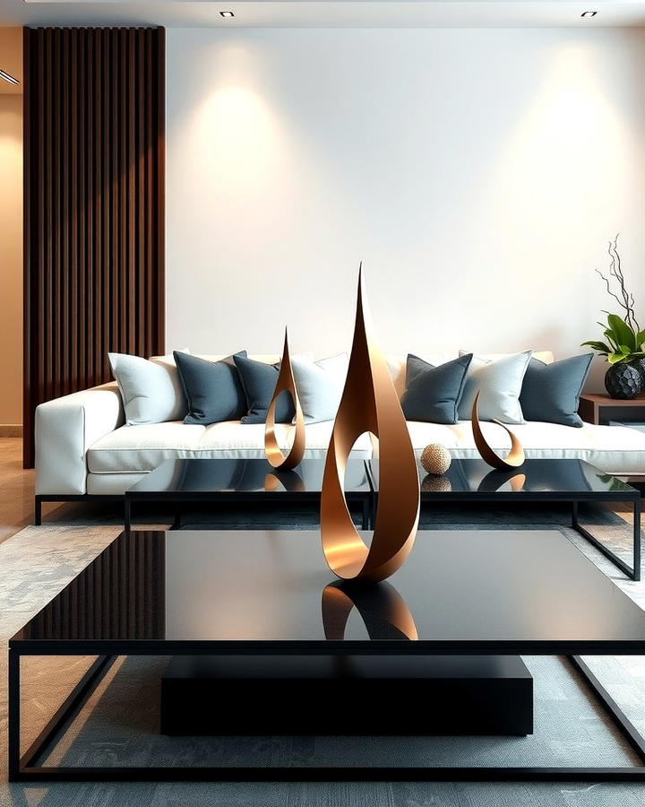 Use a Minimalist Sculpture for Modern Appeal