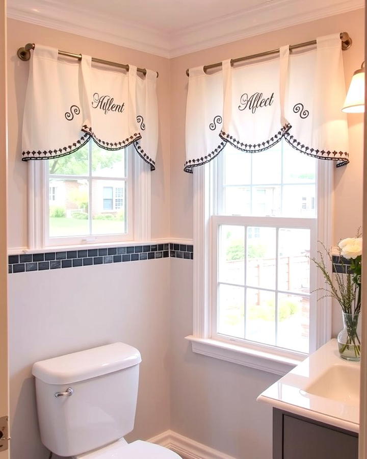 Valances for a Decorative Accent