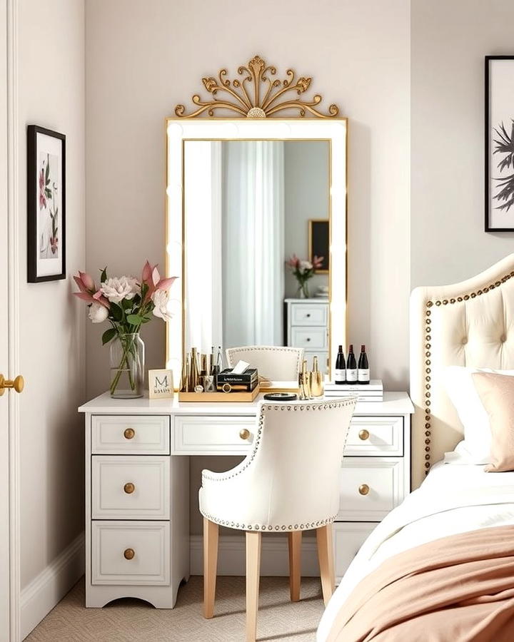 Vanity Corner for a Glamorous Look