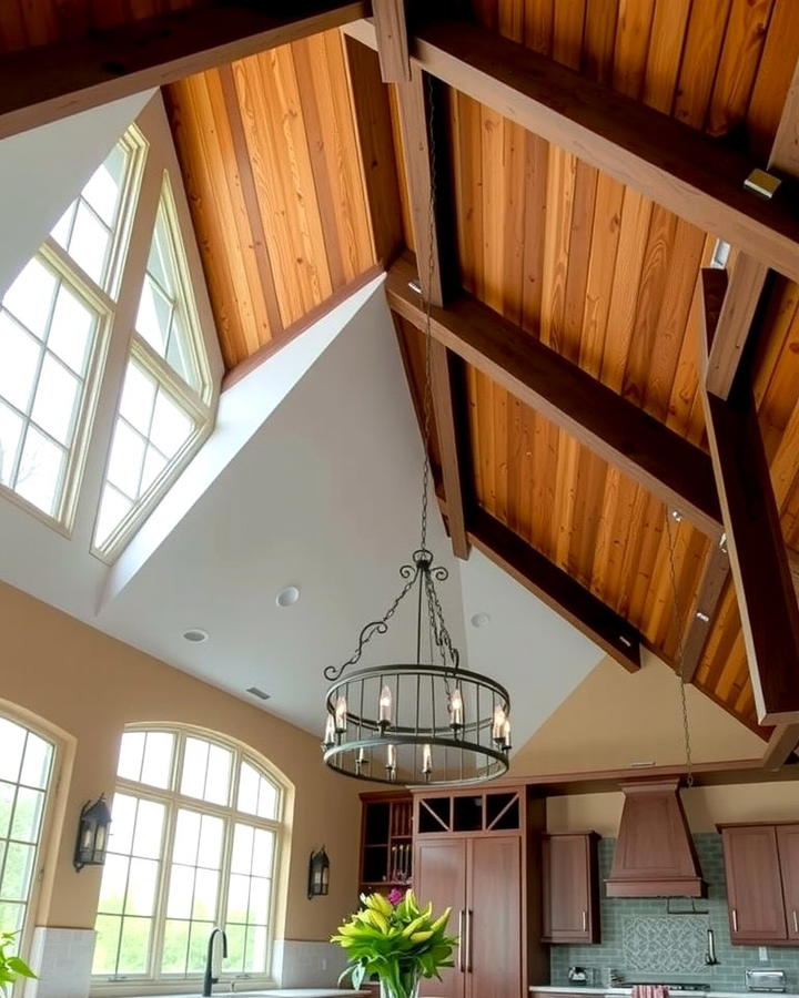 Vaulted Ceilings for Spaciousness