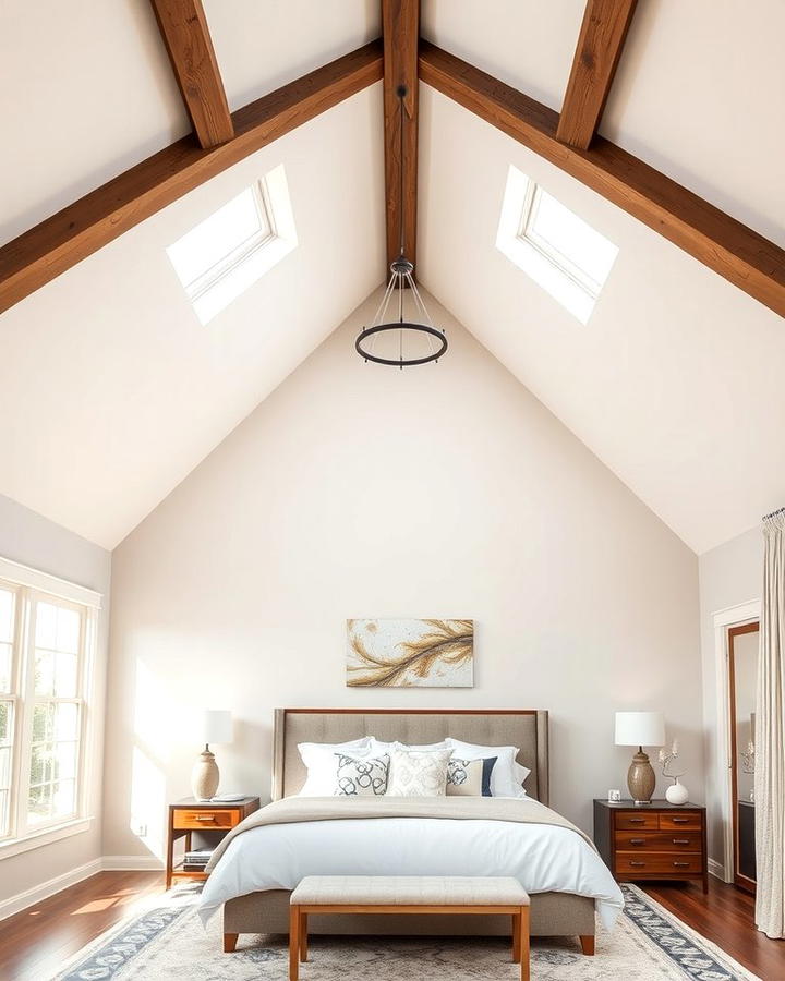 Vaulted Ceilings for an Airy Feel