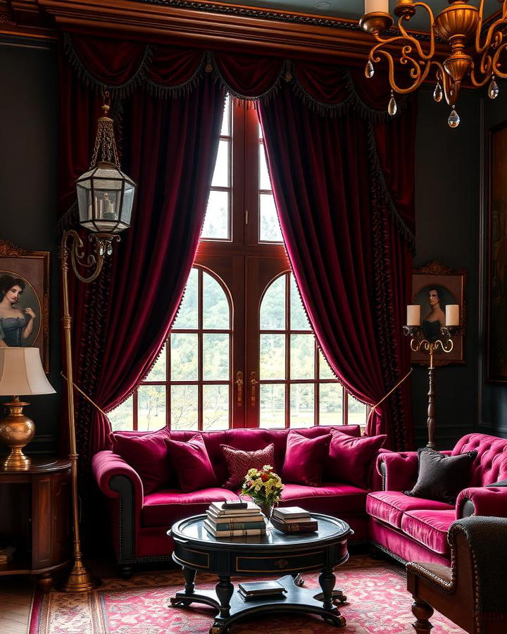 Velvet Curtains and Drapes