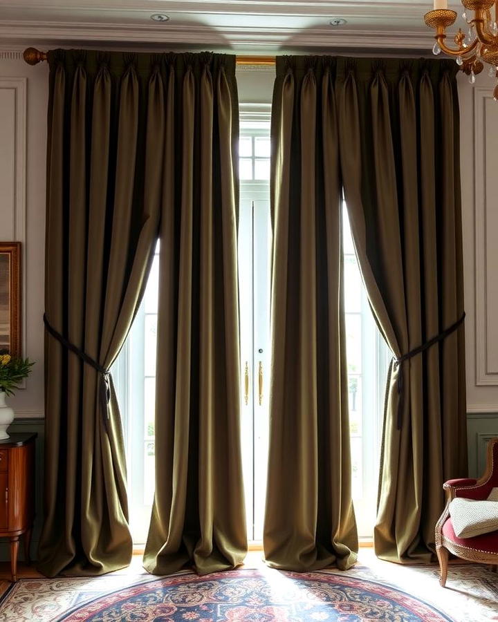 Velvet Drapes for Luxurious Appeal