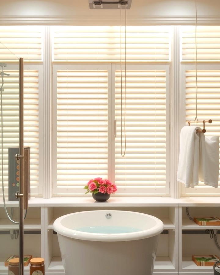 Venetian Blinds for Adjustable Light