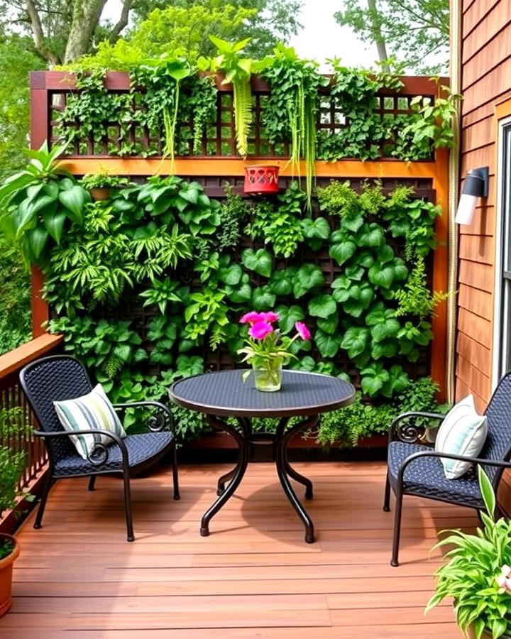 Vertical Garden Privacy Wall