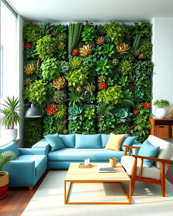 Vertical Garden Wall for Green Living