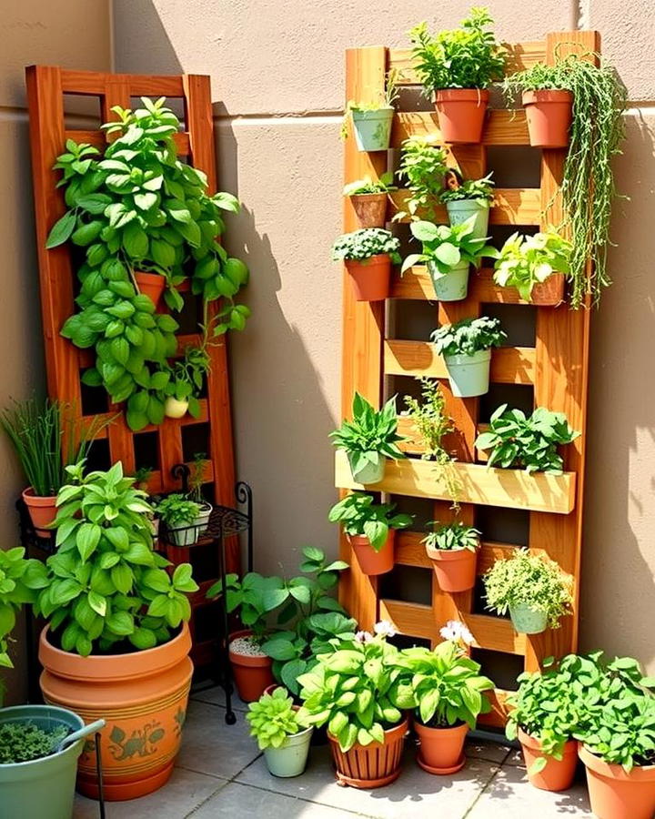 Vertical Herb Garden