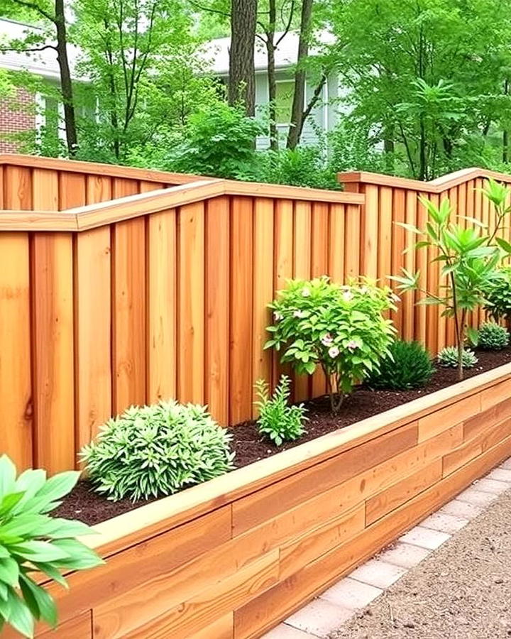 Vertical Timber Retaining Walls