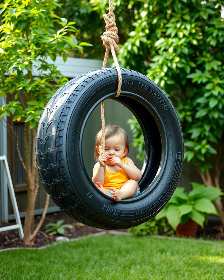 Vertical Tire Swing