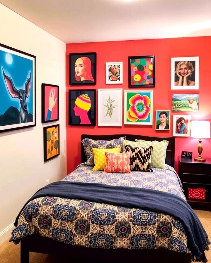 Vibrant Artwork to Personalize the Space