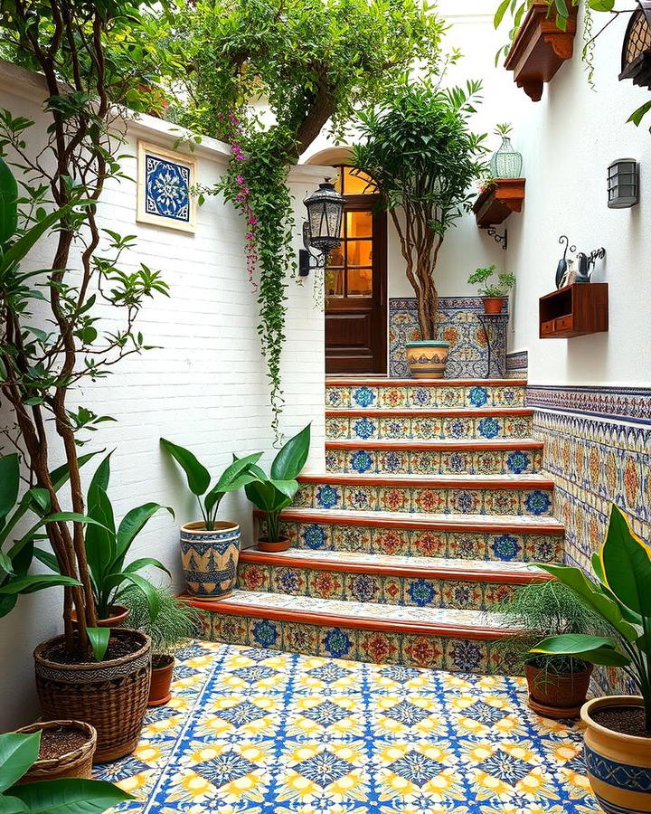 Vibrant Hand Painted Tiles