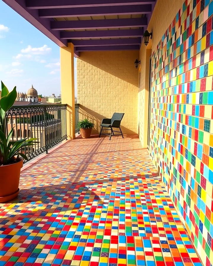 Vibrant Mosaic Tiles