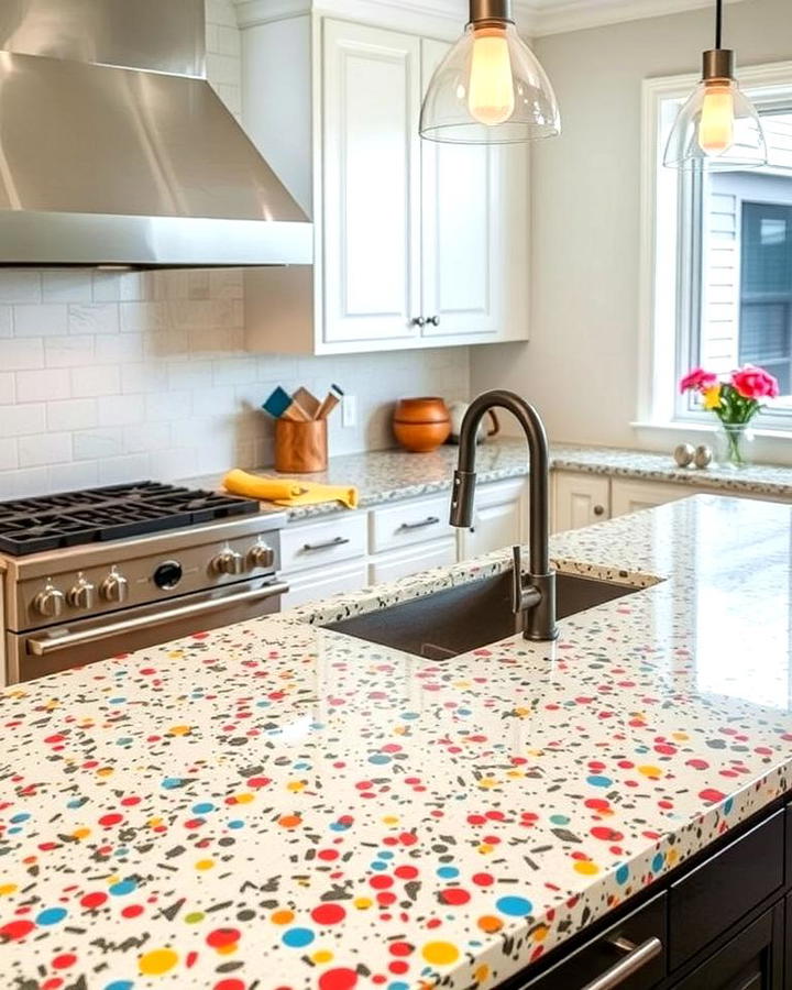 Vibrant Multi Colored Terrazzo Designs