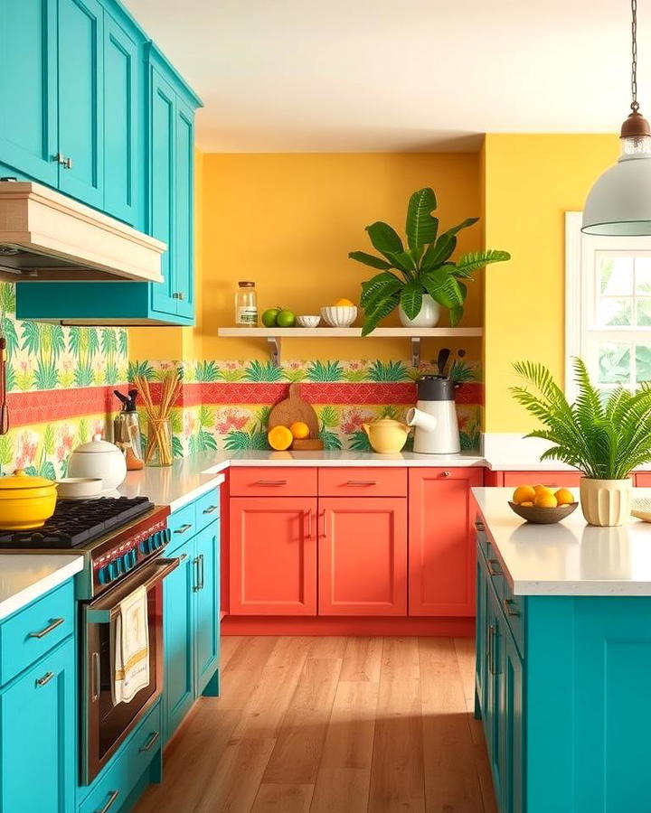 Vibrant Tropical Color Palette