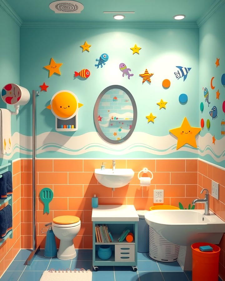 Vibrant Wall Decals for a Playful Touch