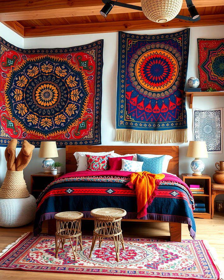 Vibrant Wall Tapestries