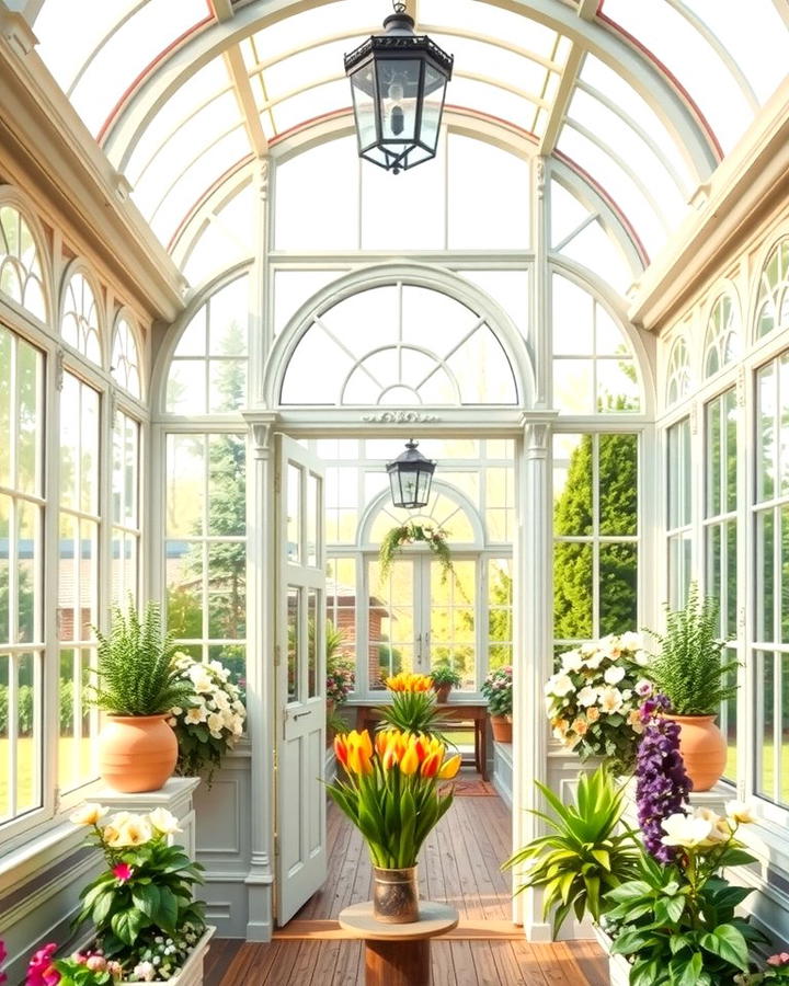 Victorian Elegance Greenhouse