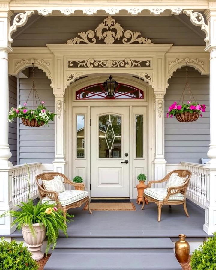 Victorian Inspired Front Porch