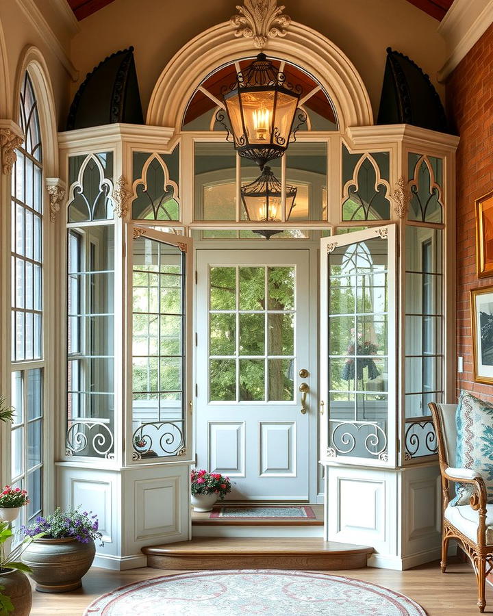 Victorian Style Glass Porch