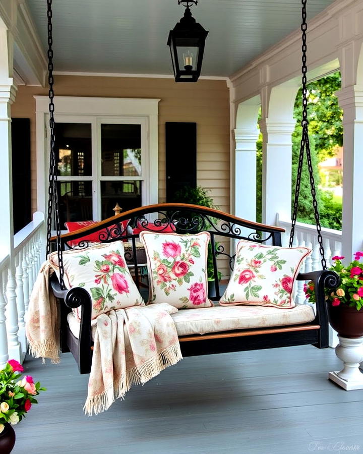 Victorian Style Porch Swing