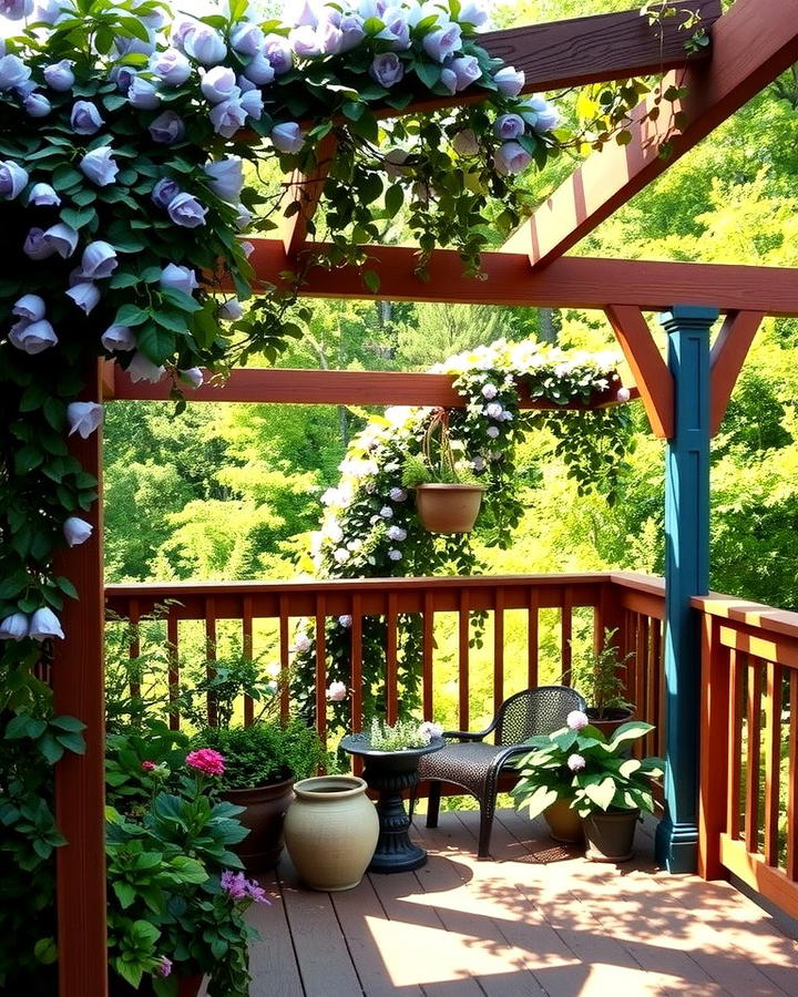 Vining Plants on Trellises