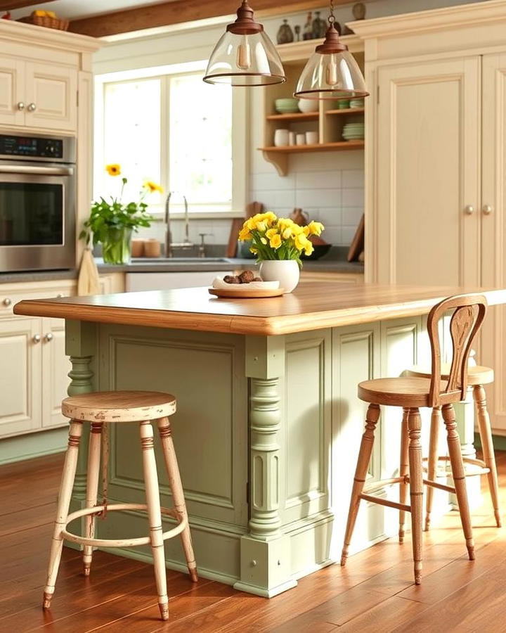 Vintage Appeal with Distressed Paint