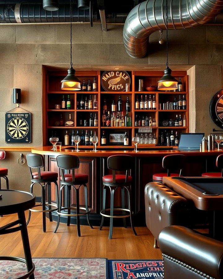 Vintage Bar Setting