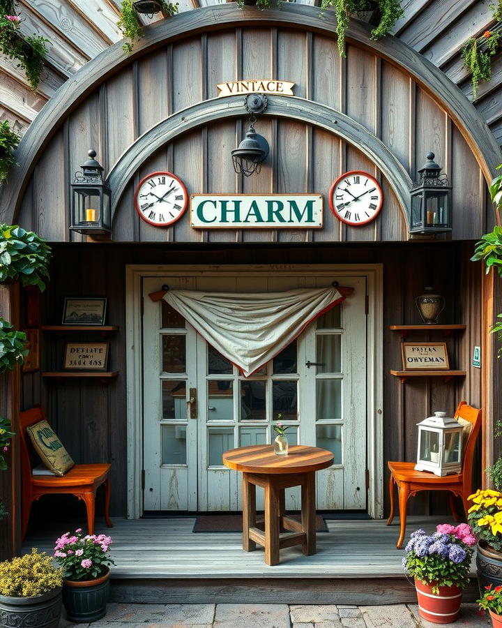 Vintage Charm Shed