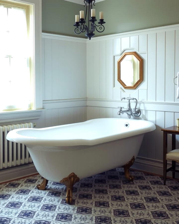 Vintage Charm with Clawfoot Tubs