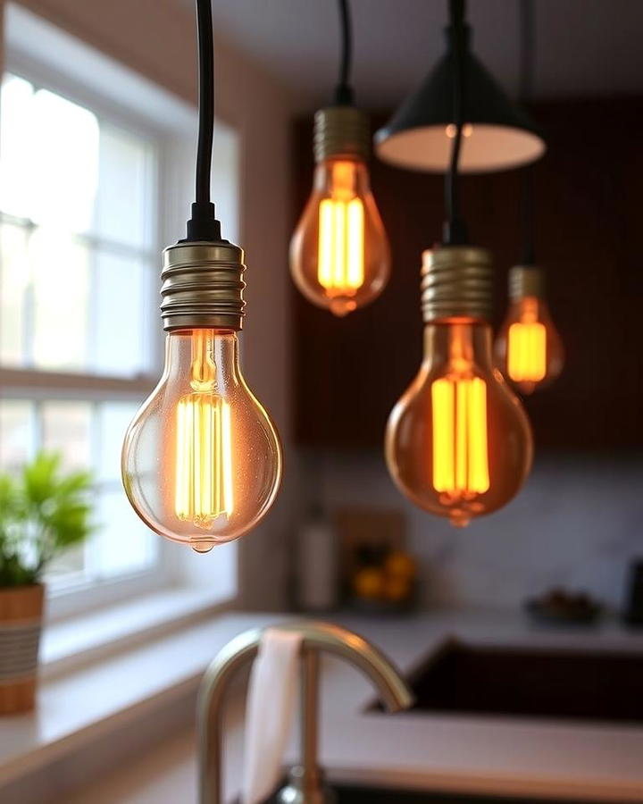 Vintage Edison Bulbs for Rustic Charm