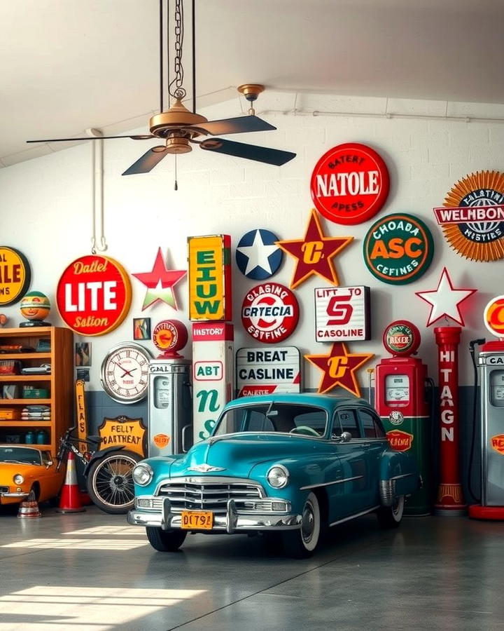 Vintage Garage Signs