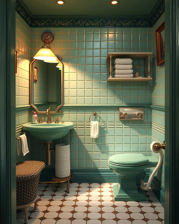 Vintage Green Fixtures