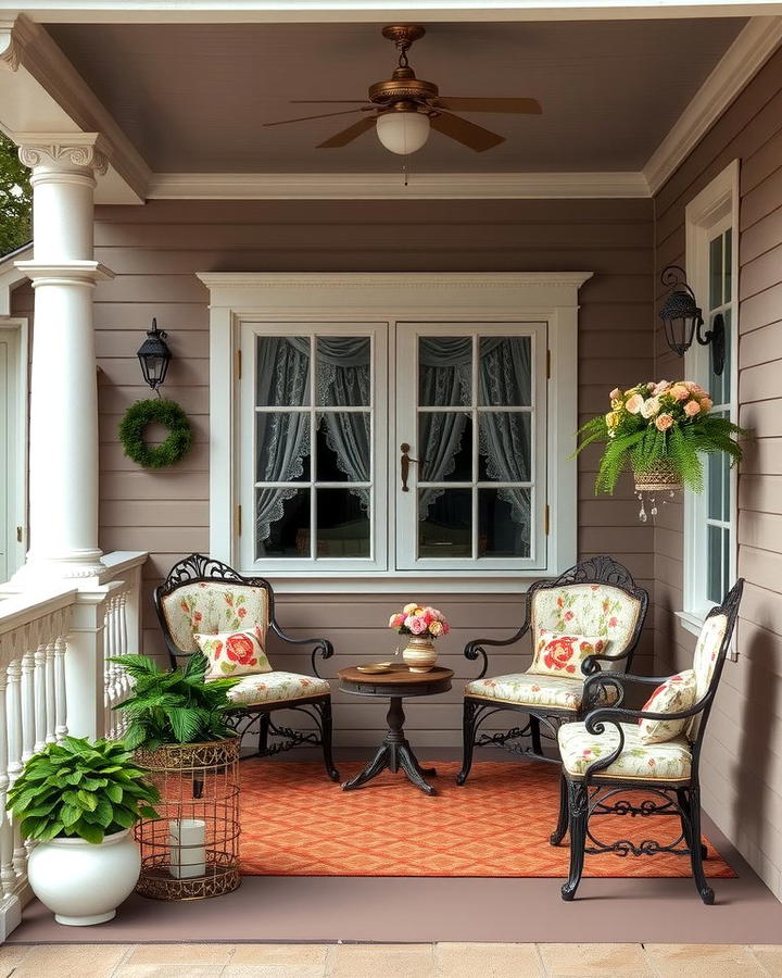 Vintage Inspired Porch