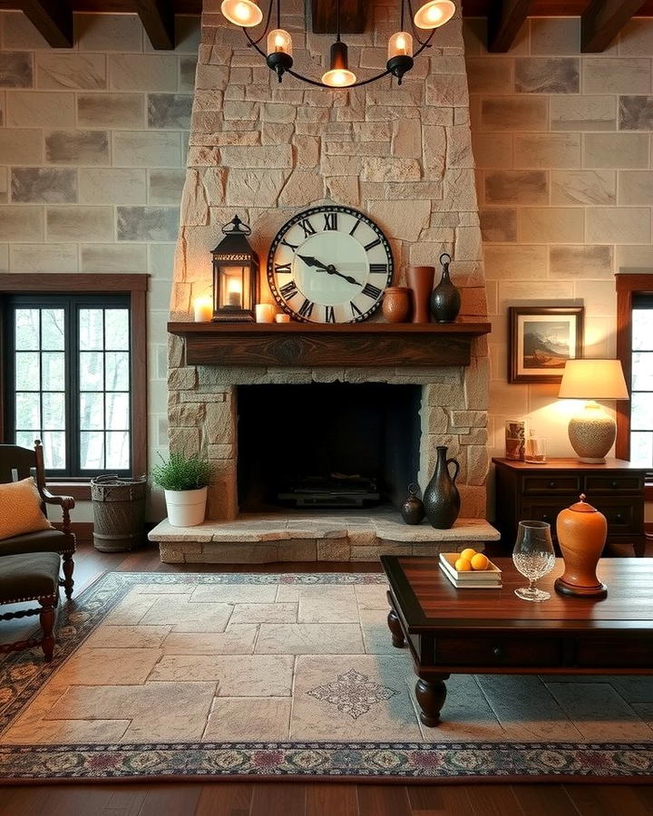 Vintage Look with Reclaimed Stone