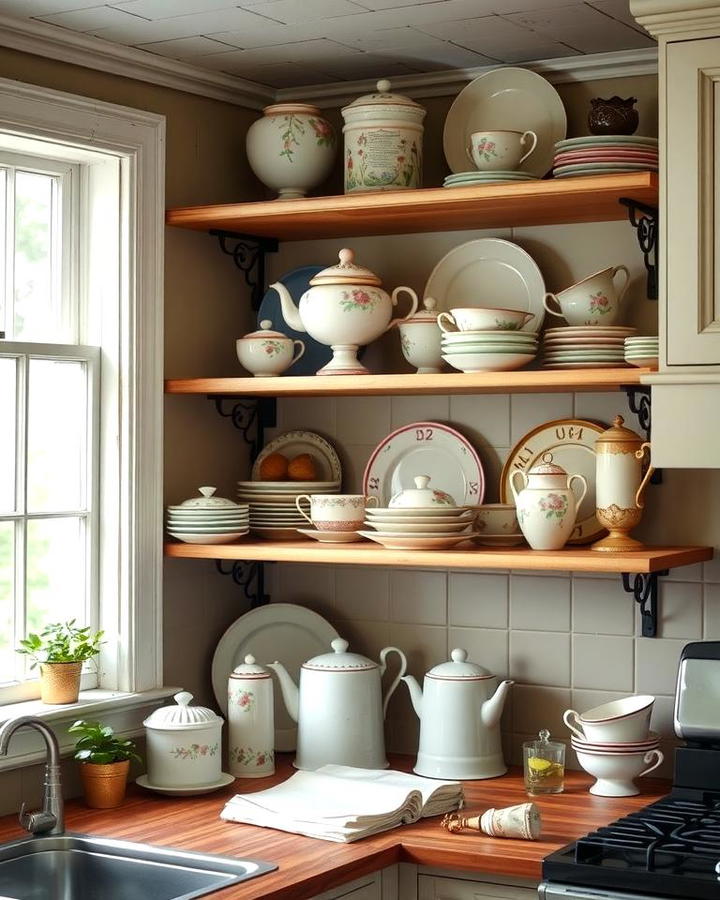 Vintage Open Shelving