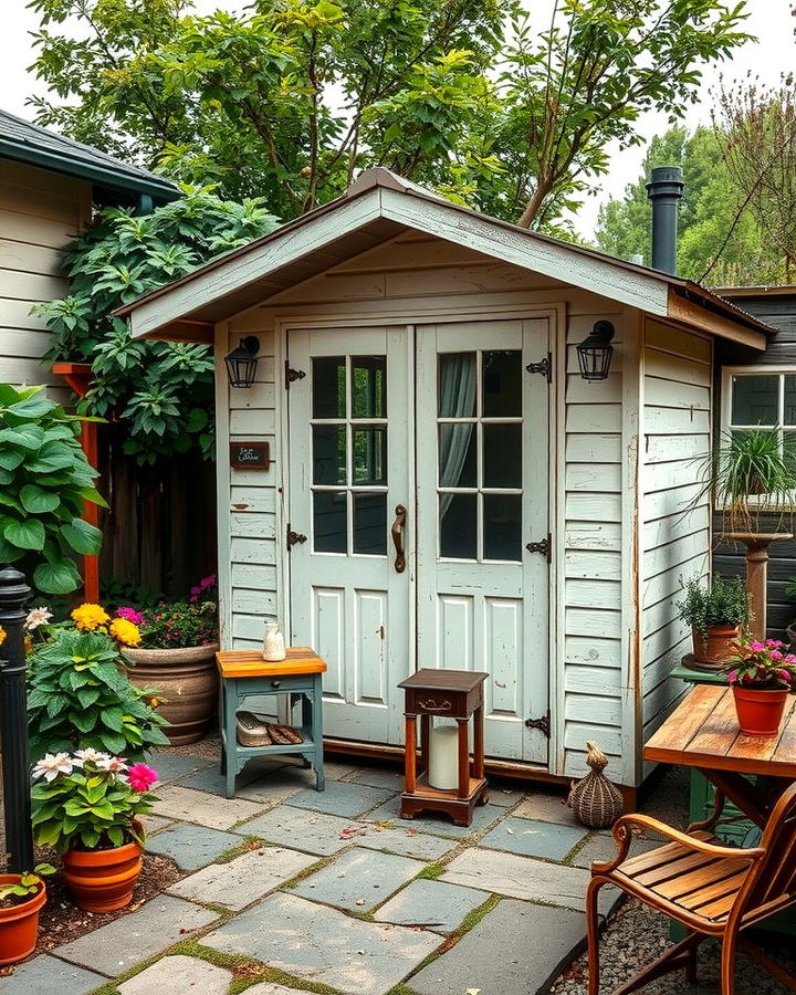 Vintage Style Shed